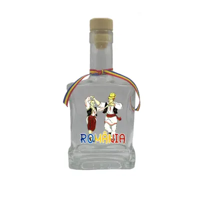 Tarani port popular romania, sticla cu mesaj plata, 500 ml, model divgs179 12